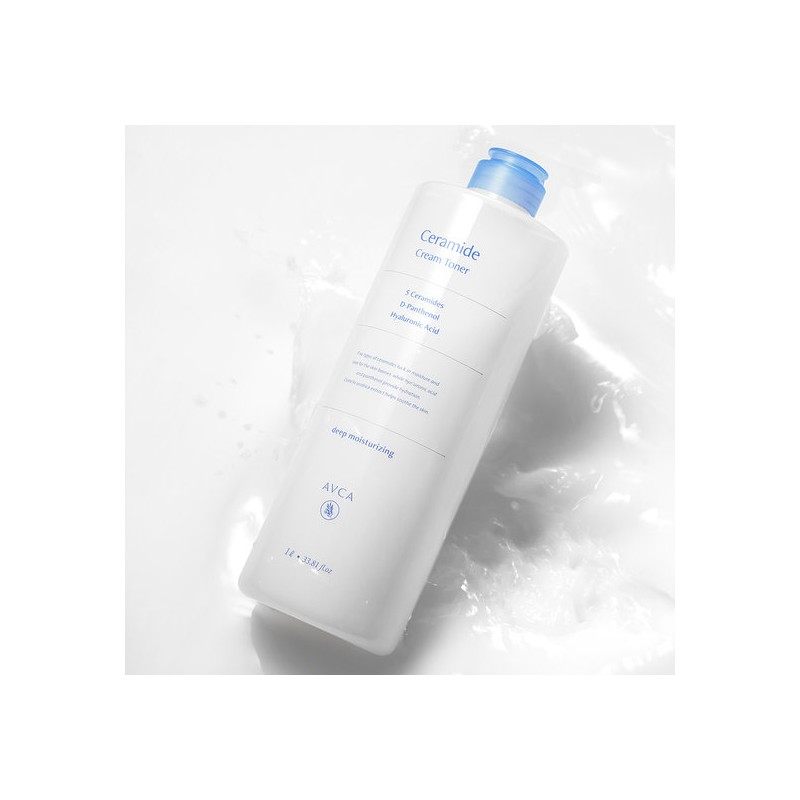 Abka [1+1] Ceramide Deep Moisture Large Size Cream Toner 1L