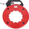 Fish Tape Wire Puller, 50 ft (30m) Steel Cable Pulling