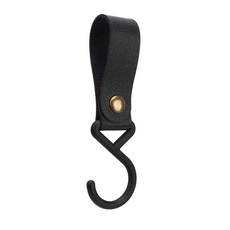 15Pcs Leather S Hooks High Strength Multifunctional Portable S Hangers