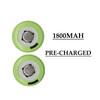 Betmaxful 12 Count Ni-MH 1.2V AA 1800mAh Rechargeable Batteries Double