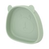4pcs Children Plate Utensils Set Silicone Suction Bowls Set Toddler