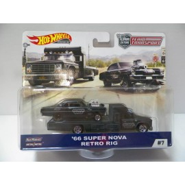 Hot Wheels Team Transport-'66 Super Nova/ Retro Rig                        TT B1