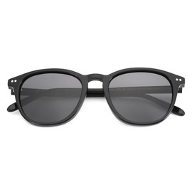 ZENOTTIC Polarized Round Sunglasses Trendy: Big Shades for Men Women UV400 Protecion - Classic Circular Sun Glasses