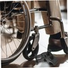 SAFIGLE 2Pcs Lightweight Crutch Holder for Wheelchairs Cane Mount Stand