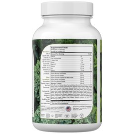Zahler Core Greens, Superfood Greens Capsules, Super Greens with Spirulina, Chlorella, Spectra Blend and More, Kosher, 240 Capsule (240 Capsules)