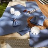 DII Indoor/Outdoor Tabletop Collection Umbrella Hole with Zipper, Machine Washable,