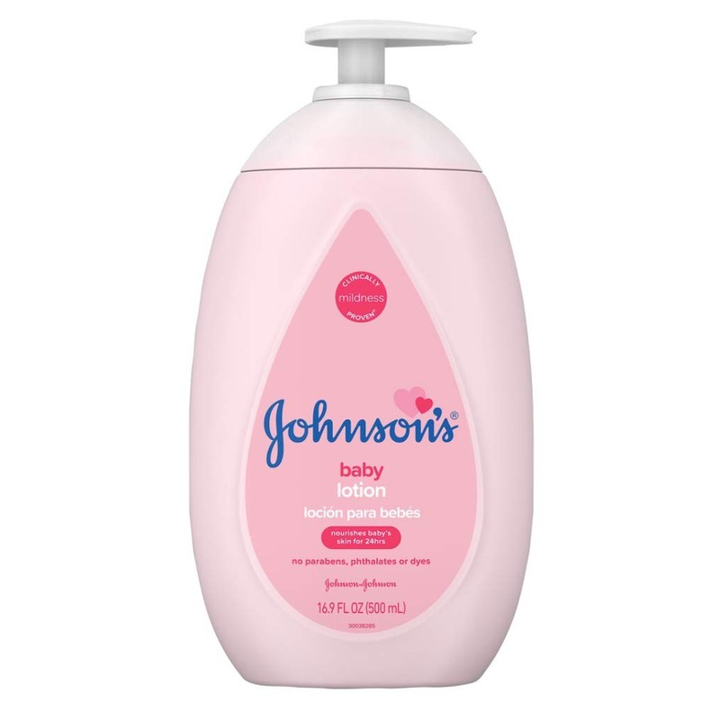 Johnsons Baby Lotion 16.9 Ounce Pump (500ml) (2 Pack)