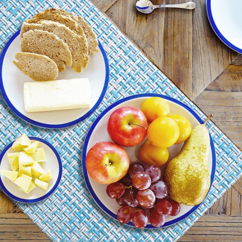 Place Mats for Table Set of 6 - Heat Resistant