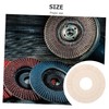 HEALLILY Buffing Wheel Cloth Replacement 5.91 Inch Non-Woven Wear-Resistant Polishing