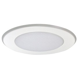 Nora Lighting NT-5022W-Albalite Lens with White Metal Trim