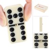 Premium Set of 55 Double Nine Dominoes with Wood Case,