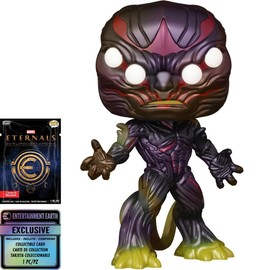 Funko Pop! Eternals: Kro Entertainment Exclusive Action Figure with Collectible Card
