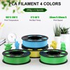 HEPHI3D 3D Printer Filament Bundle 250g X 4 Spools, PLA
