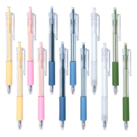 Honbay 12PCS Precision Craft Cutting Tools Small Pen Shape Paper Knife Student Utility Knife Mini Carving Tools for Scrapbook DIY Drawing (6 Color)