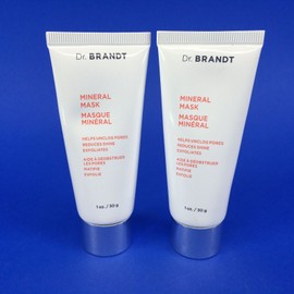 Dr.Brandt Skin Care Dr. Brandt Mineral Mask Unclog Pores Reduces Shine Exfoliates 1 oz (Lot of 2)