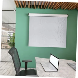 CIYODO Portable Folding Projection Screen Wall Mounted Projector Cloth High Brightness Smooth Surface for Home Theater Classroom Office Outdoor Use