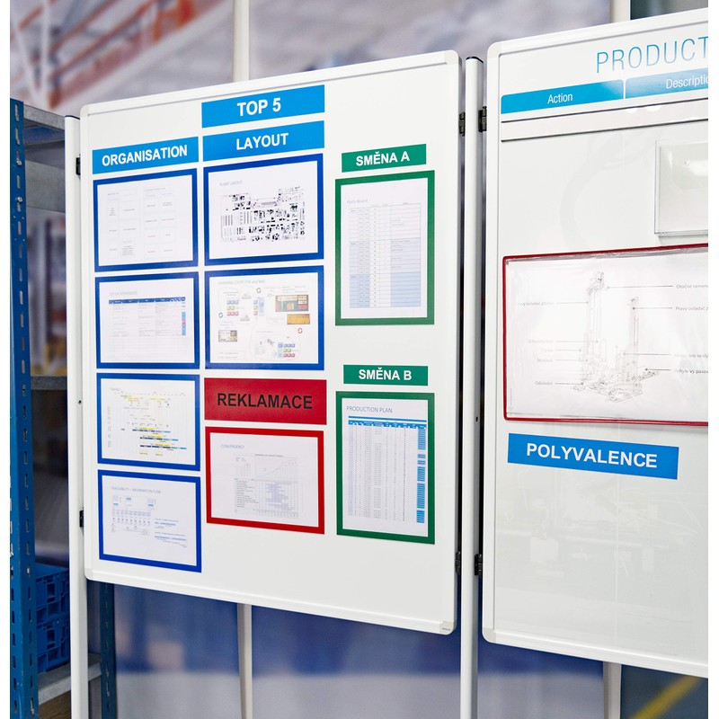 Djois Made by Tarifold 195239 Magnetic A4 Frame for Documents,