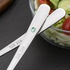 ZDFQly X-Large Serving Spoons Set, 304 Stainless Steel Buffet Serving