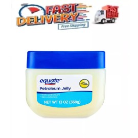 Equate Petroleum Jelly, 13 oz, Skin Protectant, Original, All Skin Types