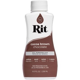 Rit Dye Rit All Purpose Liquid Dye 236ml, Brown