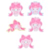 Sanrio 468347 My Melody Sticker Set (Princess Ribbon)
