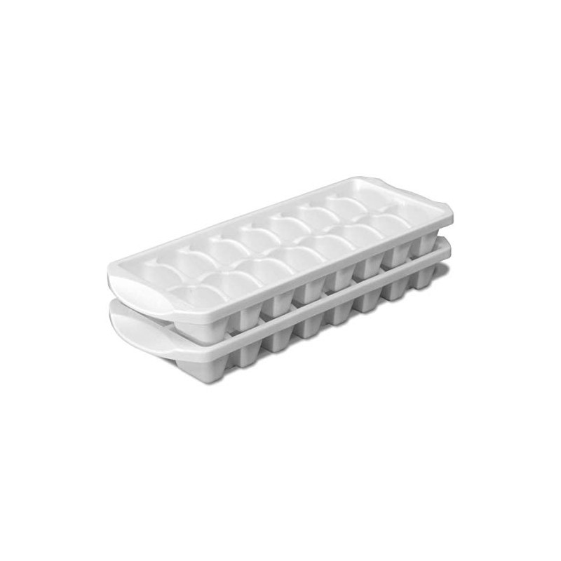 Sterilite 72408012, Stacking Ice Cube Tray, White - 1 Pack