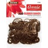 Annie 300 Rubber Bands Assorted Size Brown 3154
