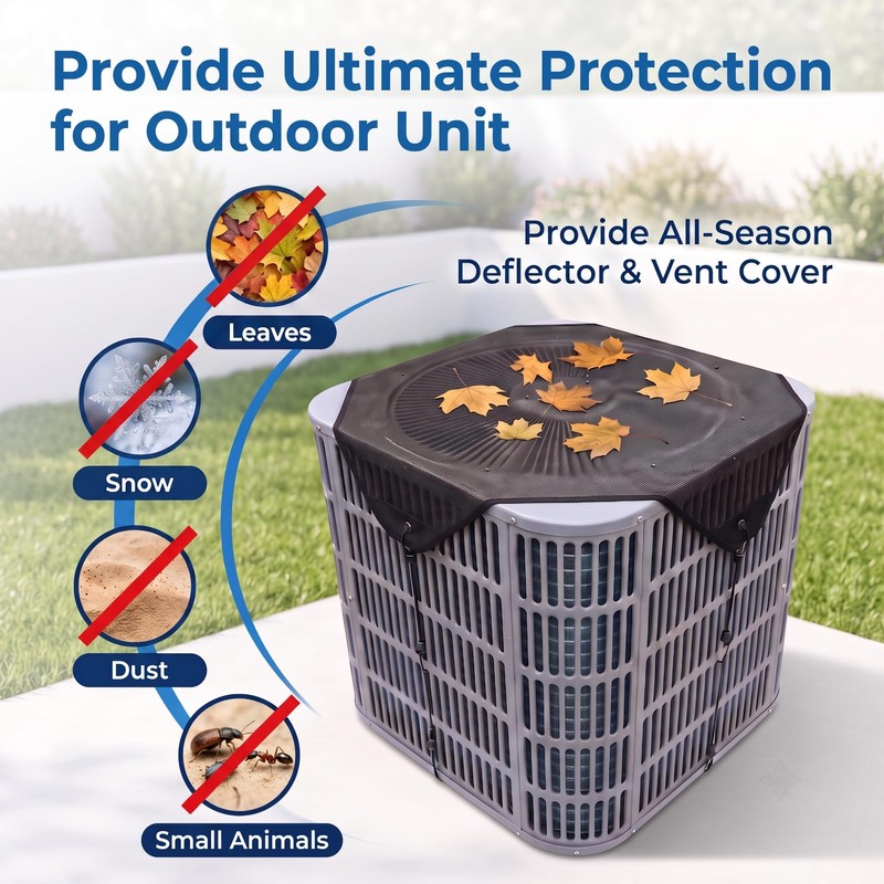 26'' x 26'' Central Air Conditioner Cover for Outside Units