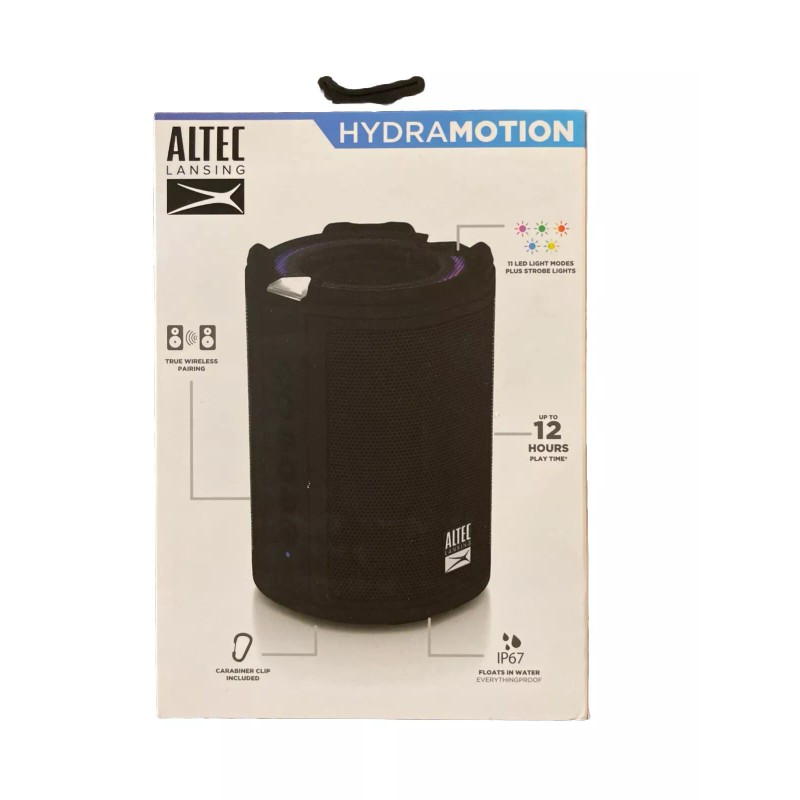 Altec Lansing New Altec Lansing Hydramotion Waterproof Wireless Portable Bluetooth