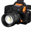 LED Headlamp USB Rechargeable Sensing Wearable Work Lamp for Outdoor