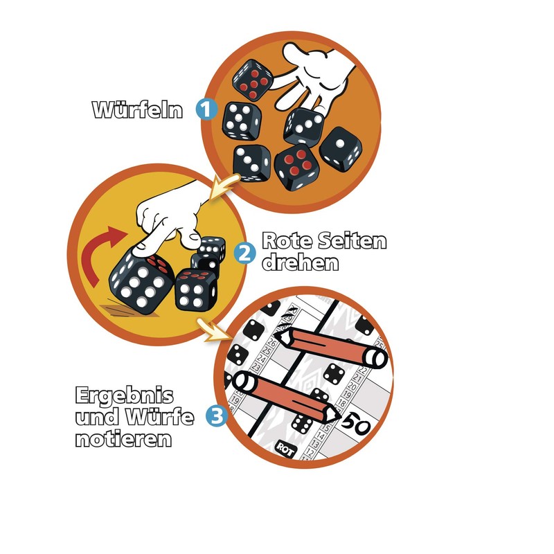 Amigo Spiel + Freizeit 02000 Chili Dice Game (German Text)