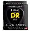 DR Strings BKE7-10 Black K3 Coated 7-String Electric Strings -