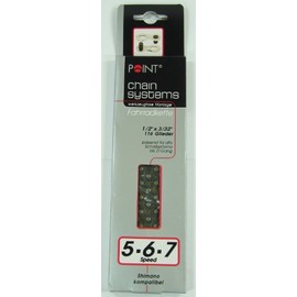 POINT FAHRRAD KETTE 116 - CADENA DE BICICLETA 21 VELOCIDADES