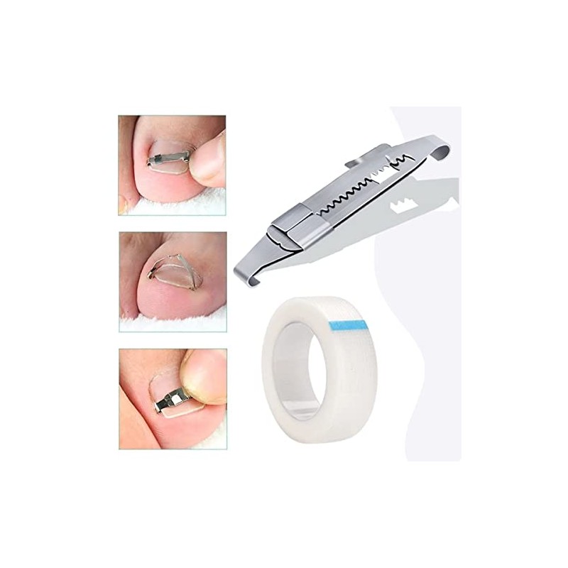 Universoenlnea.com Pack 32 Parches Corrector de Uas y Herramienta Correctora