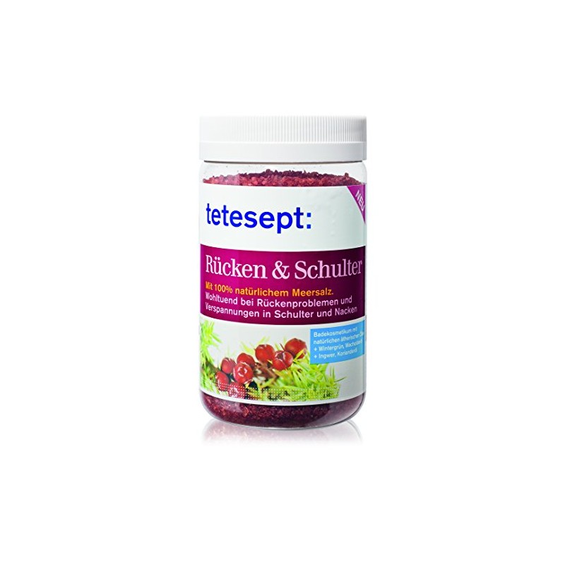 tetesept Back and Shoulder Sea Salt 750 g