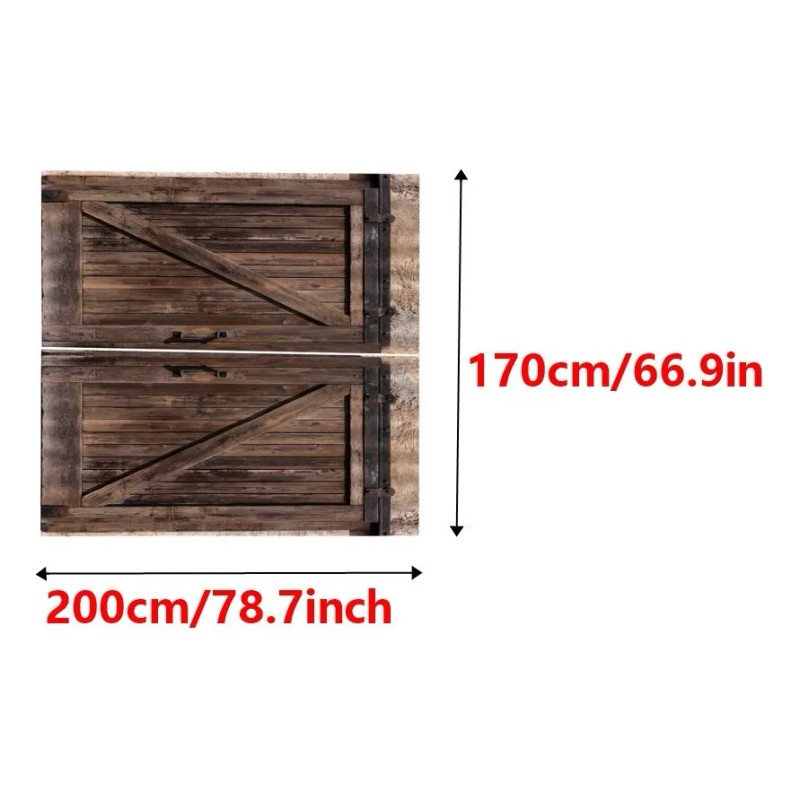 . Cortinas Semiopacas Madera 3d Estar Dormitorio 170 200