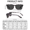 OCCI CHIARI Reader Sunglasses Women 2.0 Stylish Square Reading Sunglasses