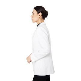 Ava Luke Business Blazer for Women Blazer Women's Elegant, White
