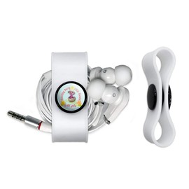 GRAPHICS & MORE Hatching Party Little Bundle of Joy Baby Shower Headphone Earbud Cord Wrap - Charging Cable Manager - Wire Organizer Set of 2 - Black