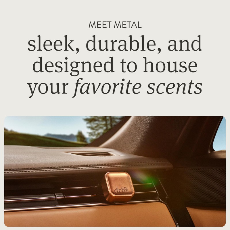 Drift Metal Vent Clip Starter Kit - Car Air Freshener