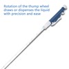 One Piece Accurate Liquid Handling Plastic Pipette Pump Easy Convenient