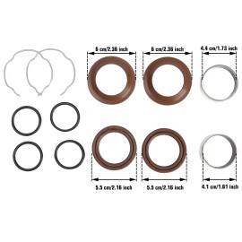 Unbranded For Suzuki GSXR1000 05-08 Hayabusa 1300 GSX1300R 2008-2015 Fork Seal Kit