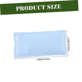 TOVINANNA Pack Hot and Cold Pack Nursing Accessory Injury Nursing Supply Blue Super Soft Crystal