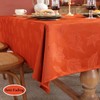 Maple Leaves Jacquard Tablecloth for Rectangle Table 152 x 213