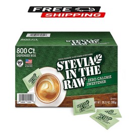 Stevia In The Raw Plant-Based Zero Calorie Sweetener Packets, 800 ct.