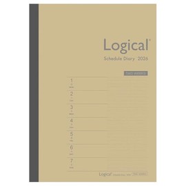 Nakabayashi Logical Diary 2026 2 Weeks B/A5/Craft NS-A504-26BS [PT1]
