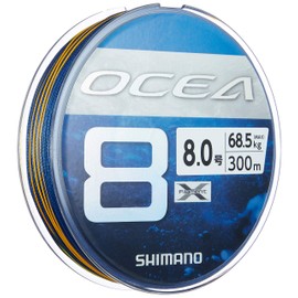 Shimano LD-A71S Line Osia 8 300 m No. 8.0 SW Navy Fishing Line