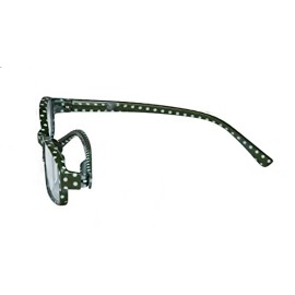 Eye Keppler  NEW Eye Keppler Green Polka Dot Rectangle Reading Glasses 2.50 F10 88108