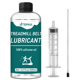 1DFAUL 500ml Treadmill Oil Belt Lubricant, Silicone Treadmill Lubricant for Belt High Temperature Resistance, Reduces Friction, Noise & Wear, Suitable for Various Treadmills Models