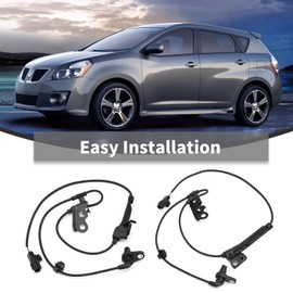 SYOWADA Sensor de Velocidad de Rueda ABS Delantero Izquierdo y Derecho Reemplazo para Toyota Corolla 2009-2018 Matrix 2009-2012 Pontiac Vibe 2009-2010 8954302090